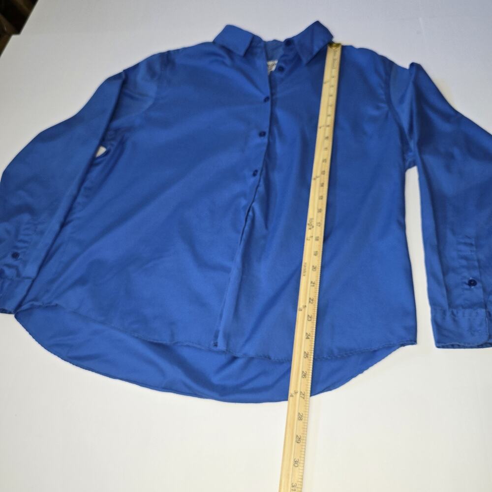 Vintage Pendleton Blue Button Down Long Sleeve Sh… - image 2